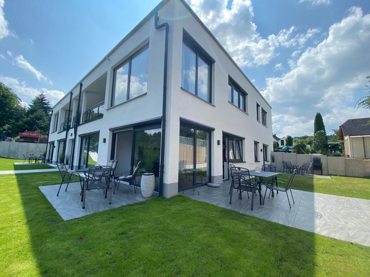 Apartments Saaldorf-Ferienhaus Mit 6 Apartments 45Qm-120Qm Direkt Am Thueringer Meer-Bleilochtalsperre Bad Lobenstein Dış mekan fotoğraf