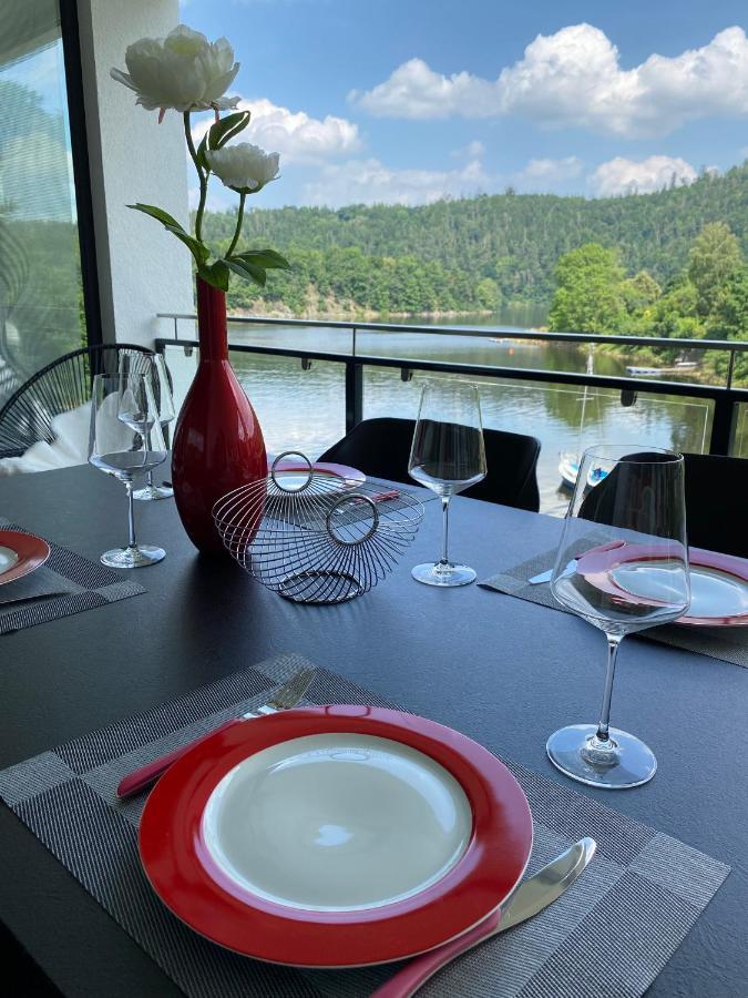 Apartments Saaldorf-Ferienhaus Mit 6 Apartments 45Qm-120Qm Direkt Am Thueringer Meer-Bleilochtalsperre Bad Lobenstein Dış mekan fotoğraf
