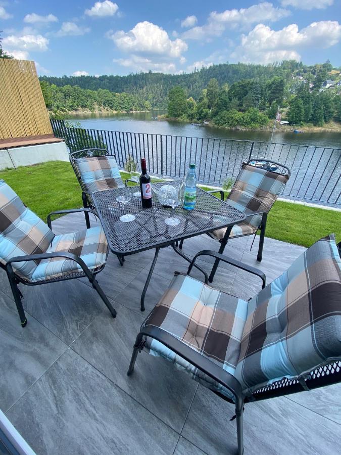 Apartments Saaldorf-Ferienhaus Mit 6 Apartments 45Qm-120Qm Direkt Am Thueringer Meer-Bleilochtalsperre Bad Lobenstein Dış mekan fotoğraf